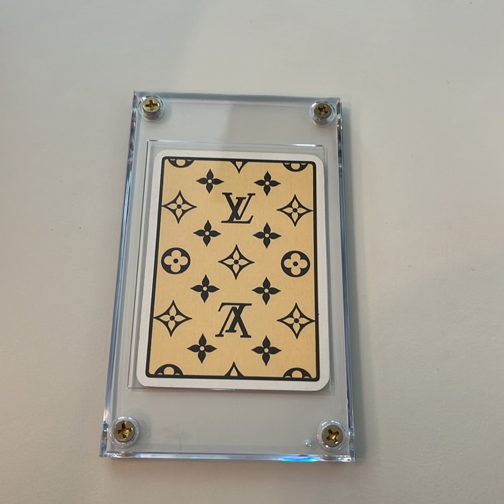 New• Authentic “Louis Vuitton “ Takashi Murakami Playing Card in sealed case.